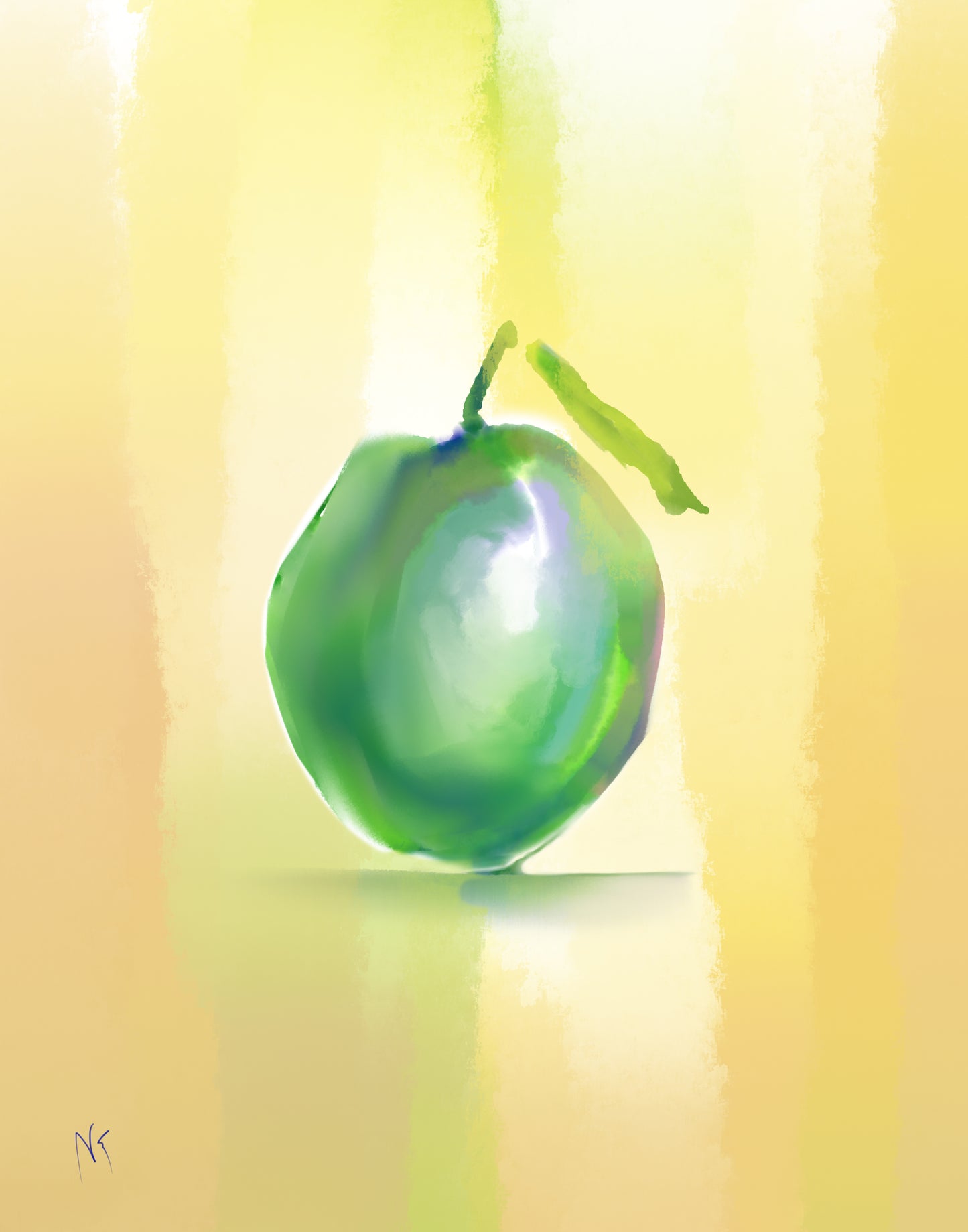 Plum (Original Art)